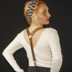 Deri Pantolon Askısı / Suspender